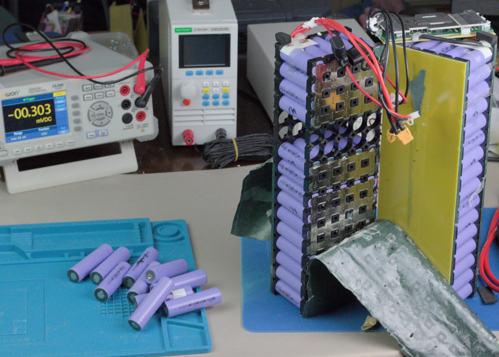 Finished battery pack