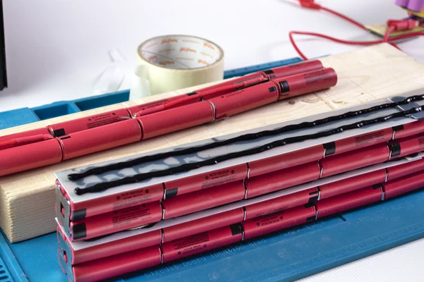 Täpne jootmine akupakil